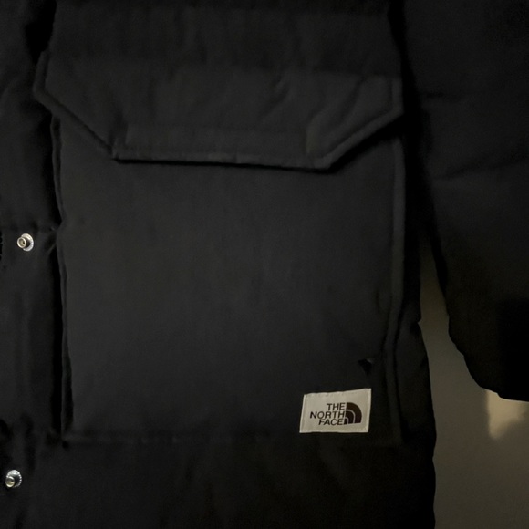 North Face Jacket W STRA LNG DWN PRKA , Black, Medium - Picture 5 of 9